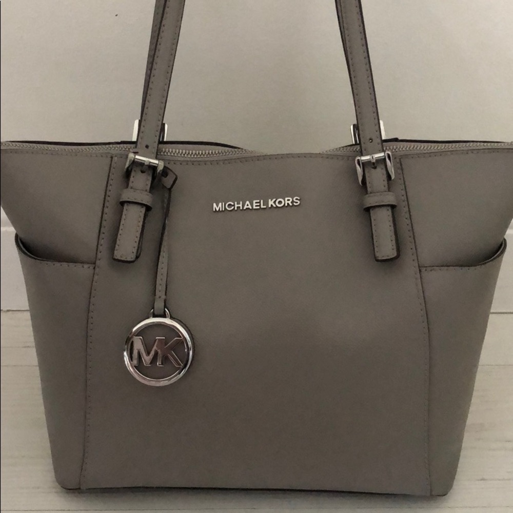 Michael Kors Leather Jet Set Tote